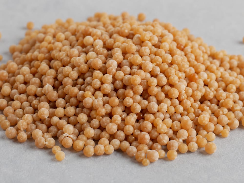 Weak Acid Cation Resin bead sample