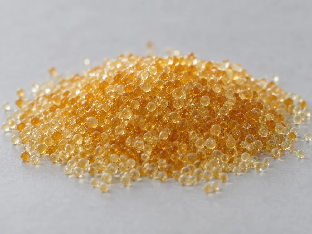 Mixed Bed Ion Exchange Resin bead sample