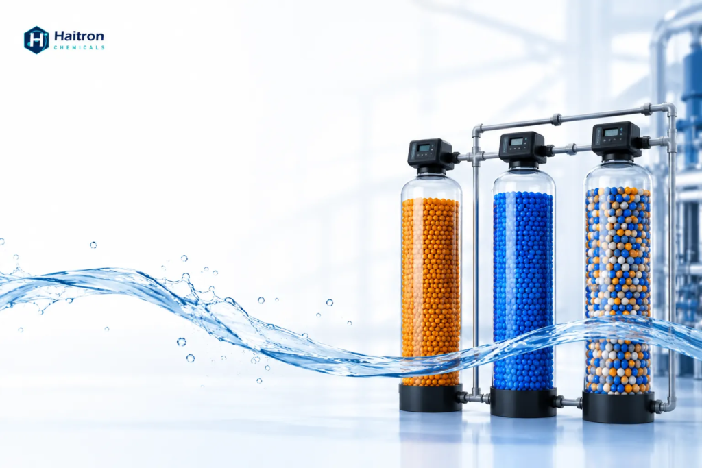 deionized water