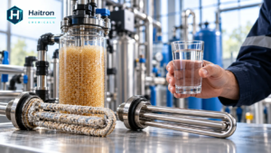 how to remove calcium from water