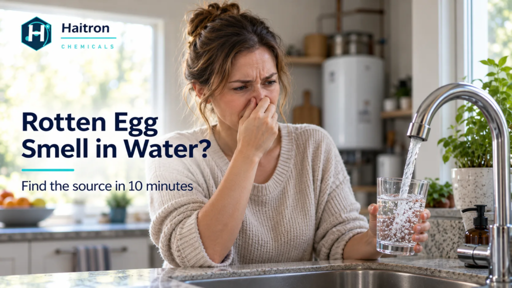 why does my water smell like rotten eggs
